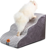 Laifug 2 - 4 Step Pet Stairs for High Beds and Couch - LaiFug