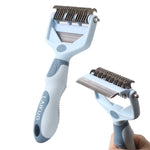 Laifug 2 - in - 1 Dog Knotting and Dehairing Comb, Double - sided Head Design - LaiFug