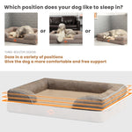 Laifug Large Orthopedic Premium Memory Foam Dog Sofa - LaiFug